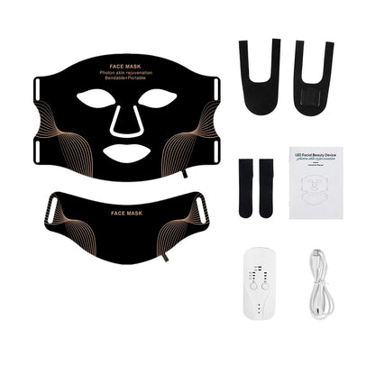 7 Colors Light LED Face & Neck Mask